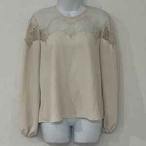Express Lace Top Size M